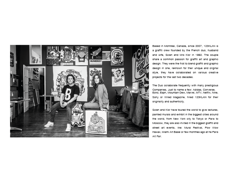 123KLAN Original Painting