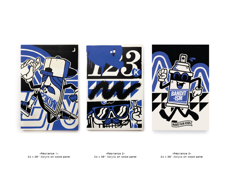 123KLAN Original Painting