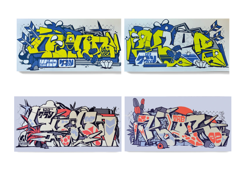 123KLAN Original Painting