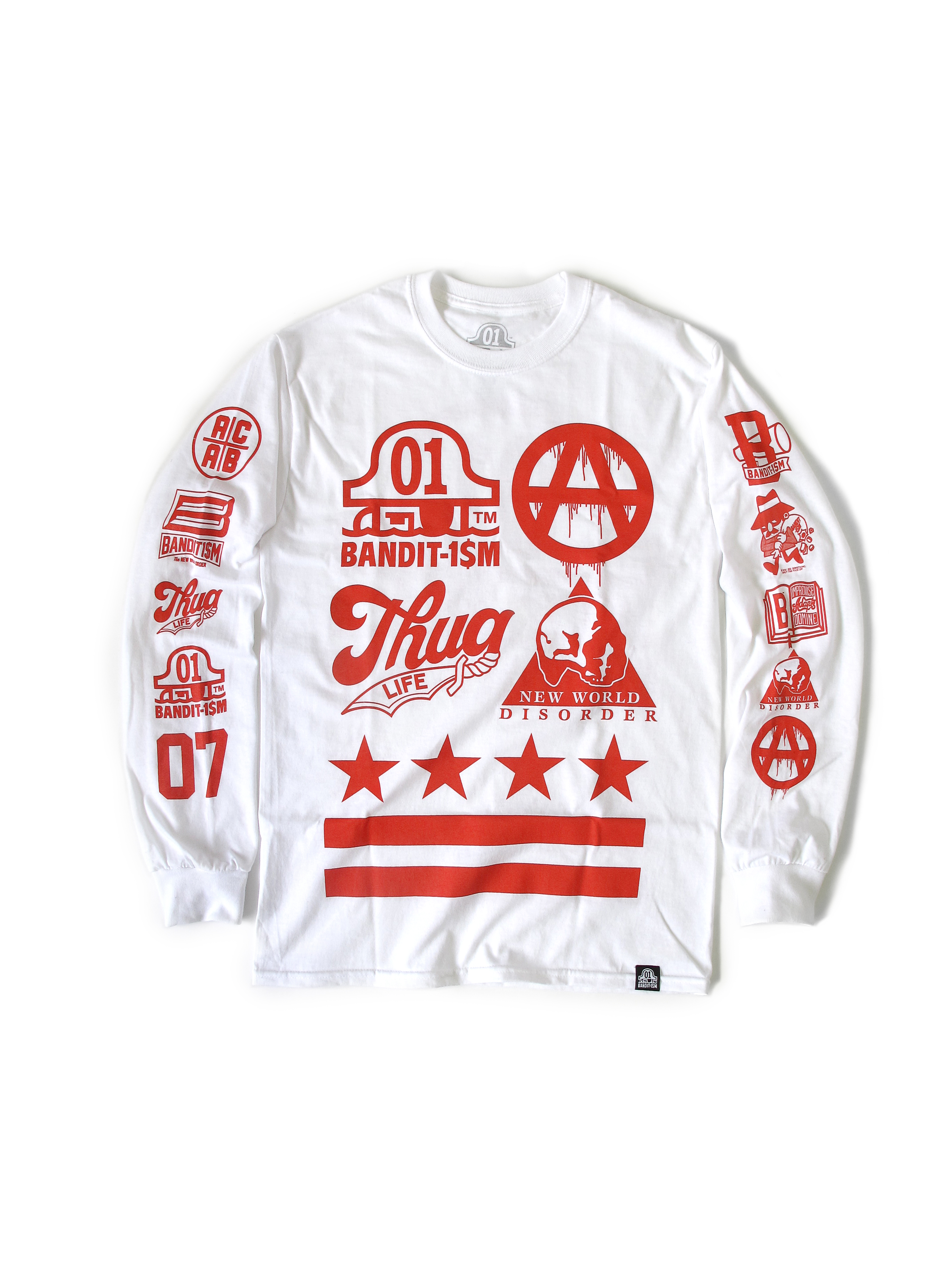 BANDIT-1$M long sleeve Thug Life