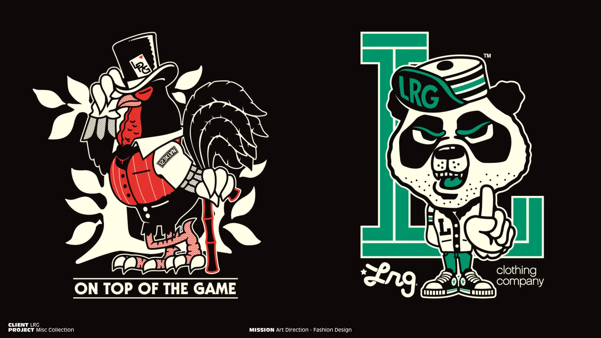 LRG Misc Collection, LRG panda tee