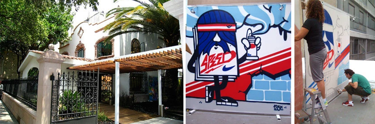 Nike Mexico City 2008, street campaign