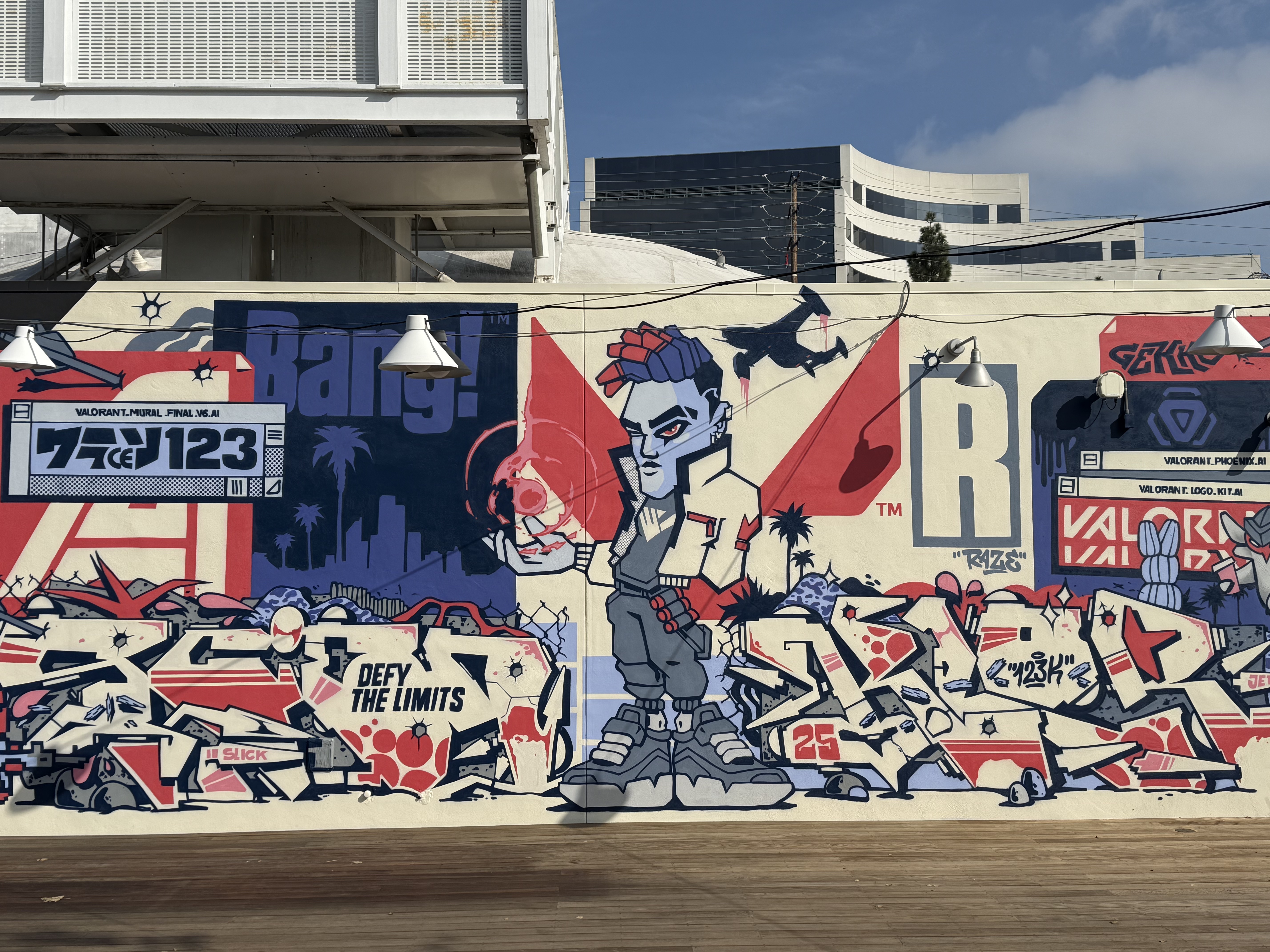 Riot Games Mural — On Campus, Los Angeles