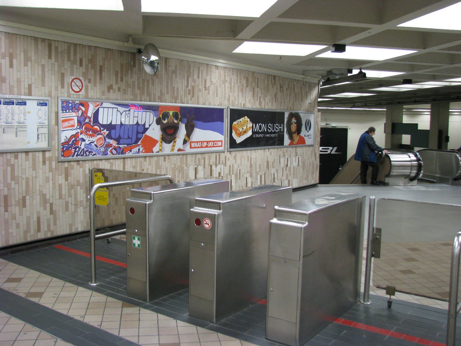 WUG metro poster — Montreal