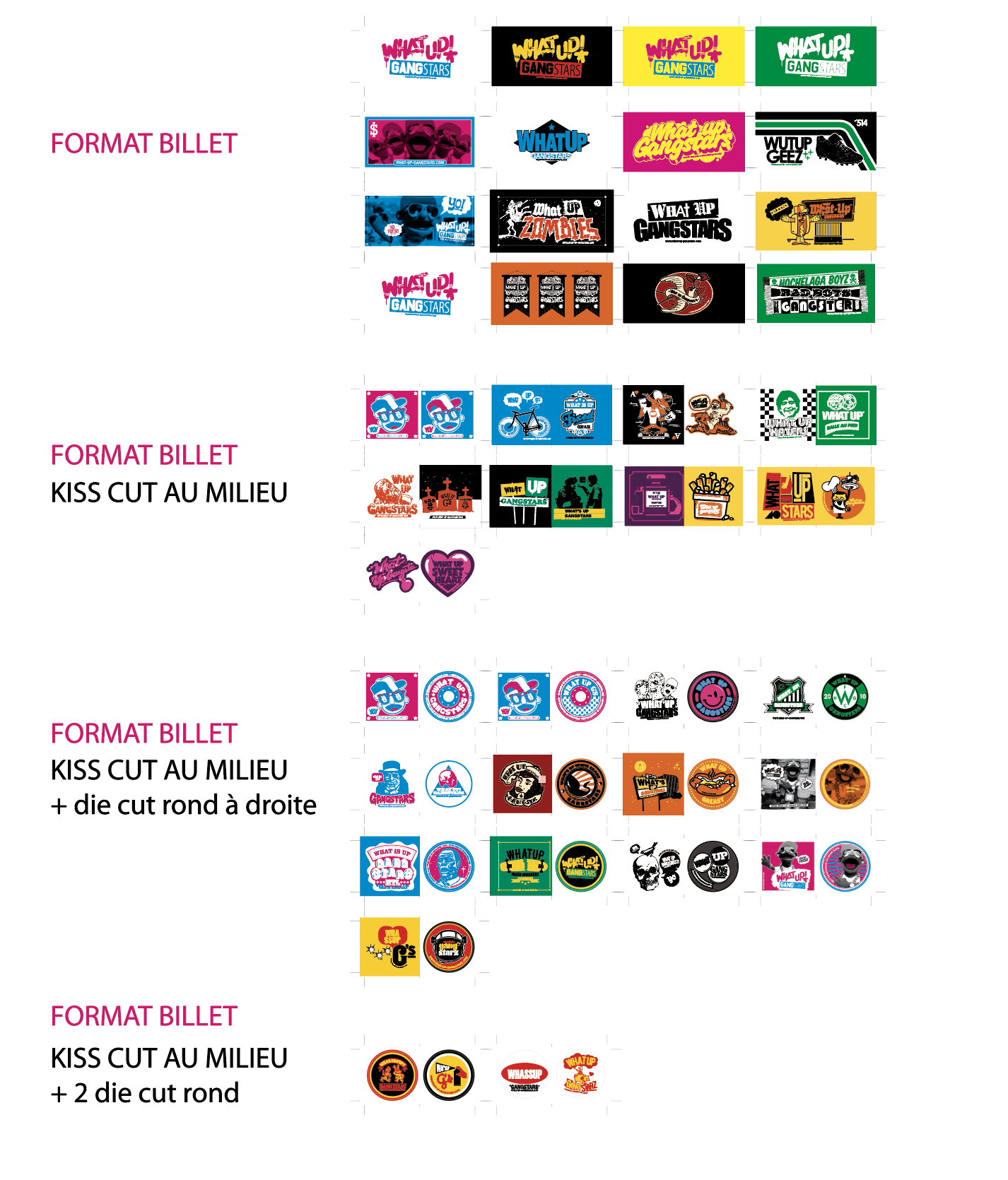 Seasonal collectible sticker packs